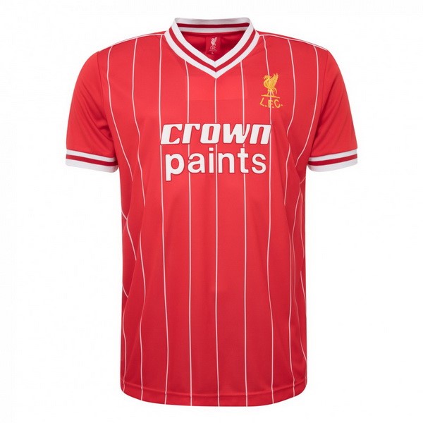 Camiseta Liverpool Replica Primera Ropa Retro 1982 1983 Rojo